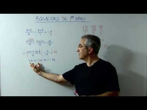 Equació de 1er grau amb fraccions ( III ) de Shendeluth Play