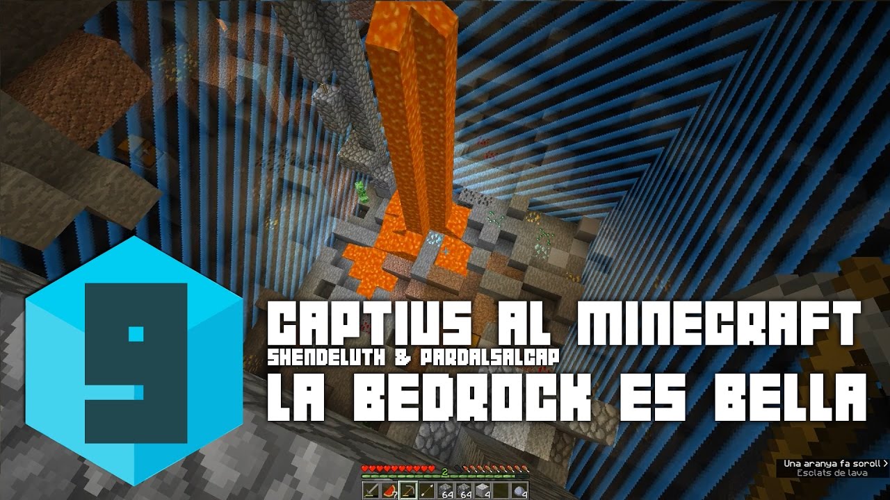 Captius a Minecraft #9 La bedrock es bella - Captive Minecraft en català de ueghje1