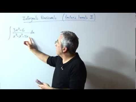 Integrals racionals ( IV ) - Factors lineals 2 - de Xavi Mates