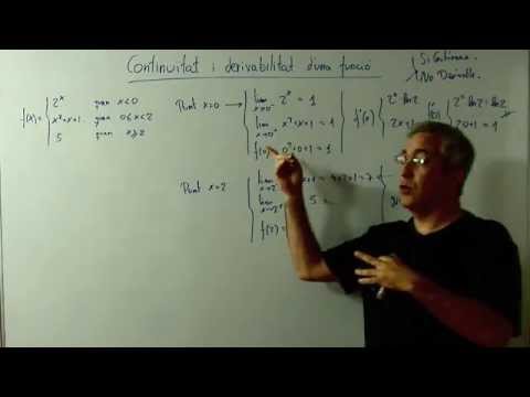 Continuïtat i derivabilitat d'una funció de Albert Donaire i Malagelada