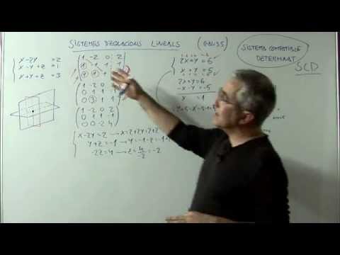 Sistema de Equacions Lineals per GAUSS (SCD) de Xavi Mates