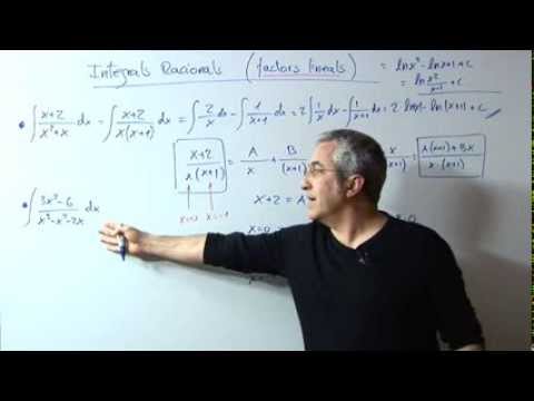 Integrals Racionals ( III ) - Factors lineals 1 - de El traster d'en David