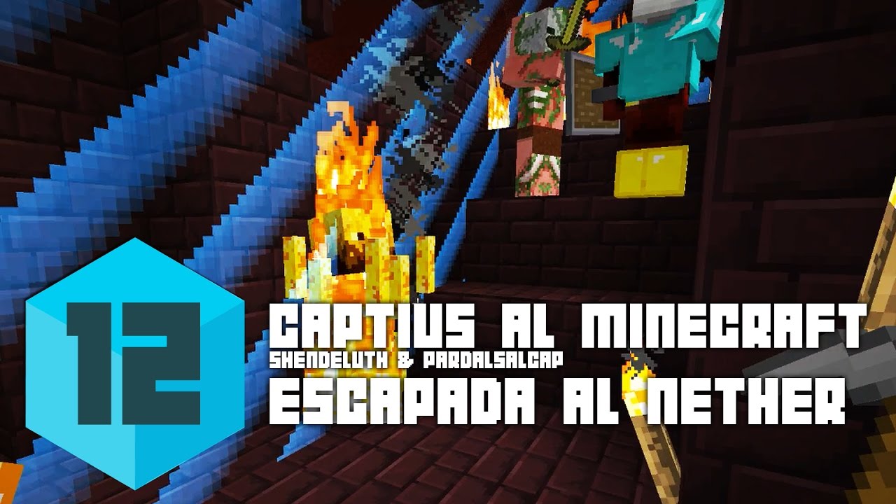 Captius a Minecraft #12 Nether - Captive Minecraft en català de NintenHype cat