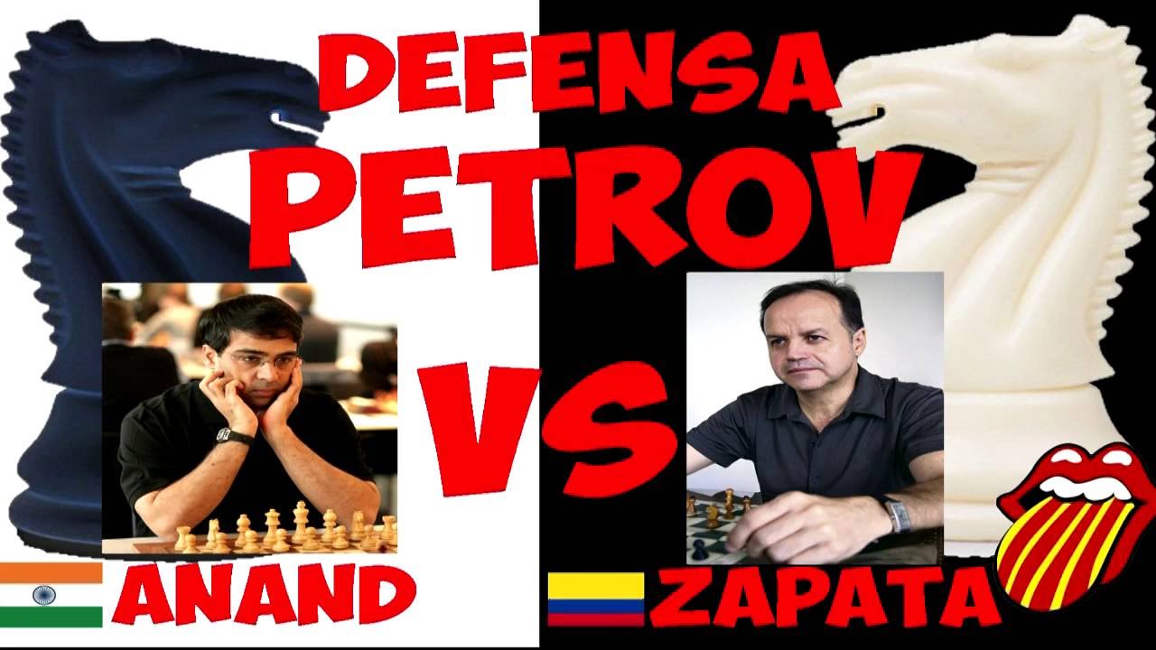 Escacs, Partides Històriques: Zapata vs Anand 1988 Defensa PETROV de Escacs en Català