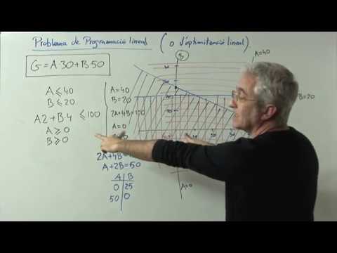 Problema de Programació lineal ( I ) de Xavi Mates