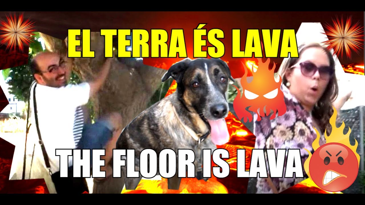 EL TERRA ÉS LAVA - THE FLOOR IS LAVA CHALLENGE- de Família Caricú