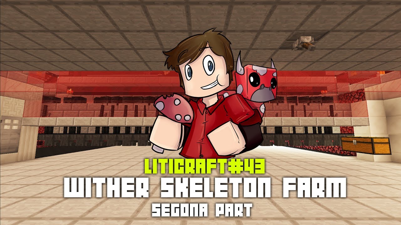 Liticraft #43 Wither skeleton farm - segona part - Minecraft 1.12 en català de Gerard Sesé