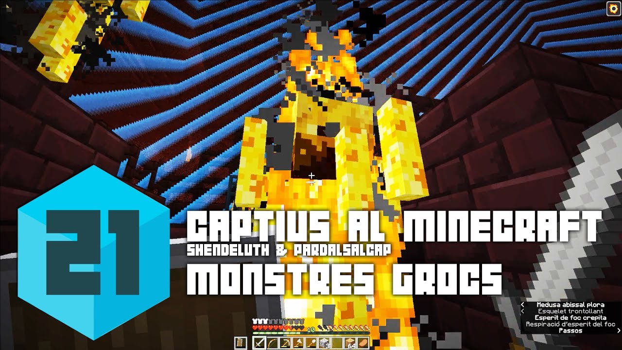 Captius a Minecraft #21 - Monstres grocs - Captive Minecraft en català de Dev Id