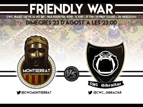 Catalunya vs Gibraltar - Seleccio Catalana de Clash of Clans - Road to CWC de GamingCatala
