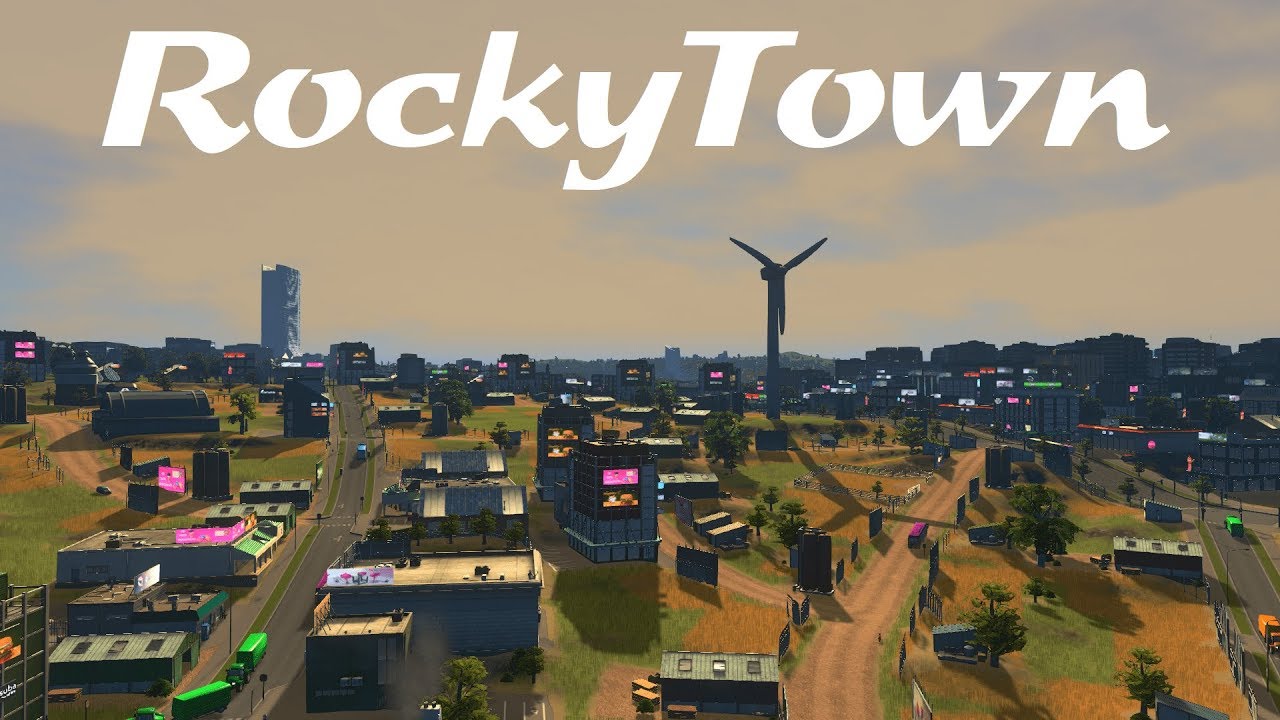 Visita a RockyTown - Cities: Skylines - #YoutubersCatalans de Epu_x