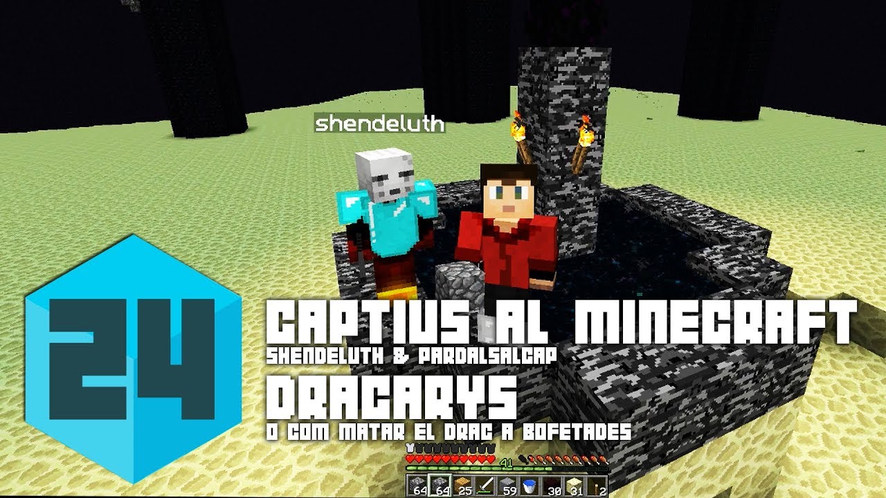 Captius a Minecraft #24 - Dracarys- Captive Minecraft en català de ObsidianaMinecraft
