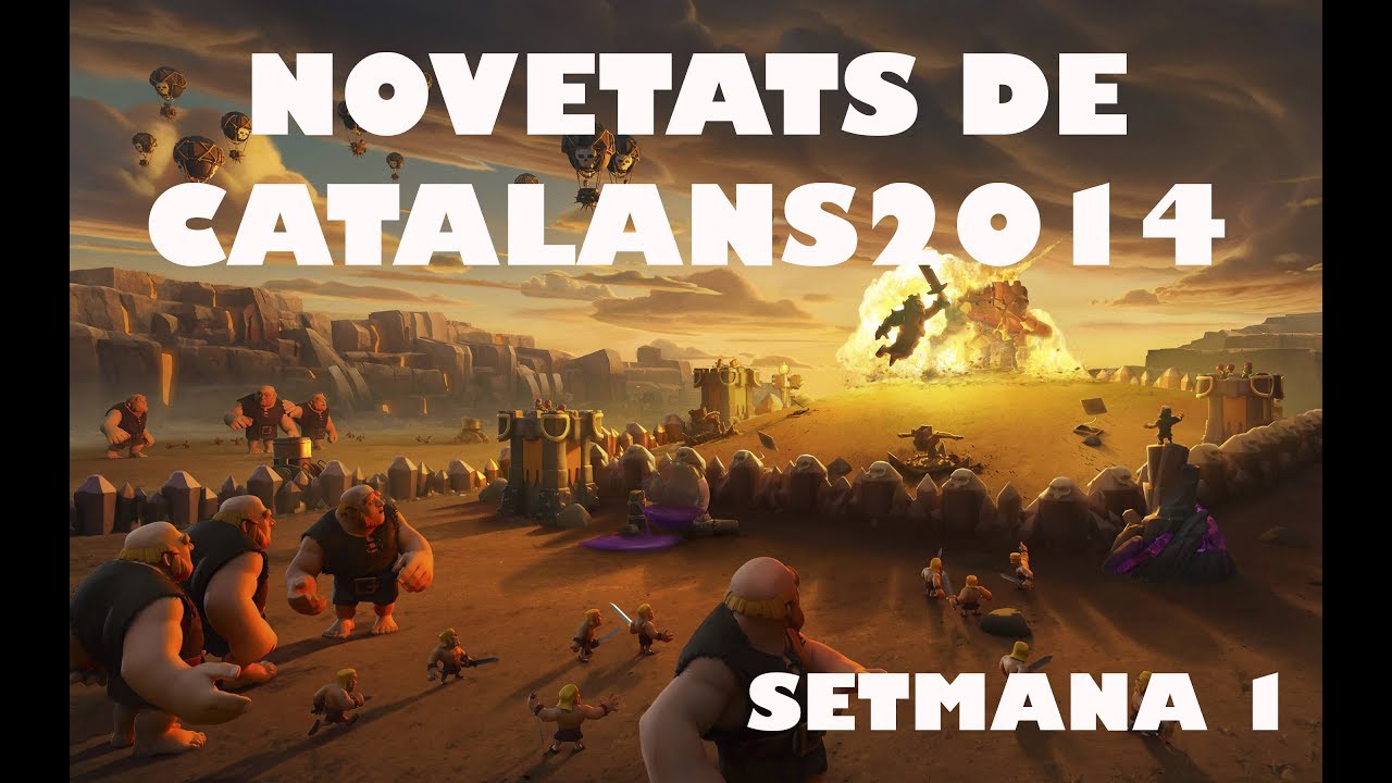 NOVETATS DE CATALANS2014 - Setmana 1 de EnricPC
