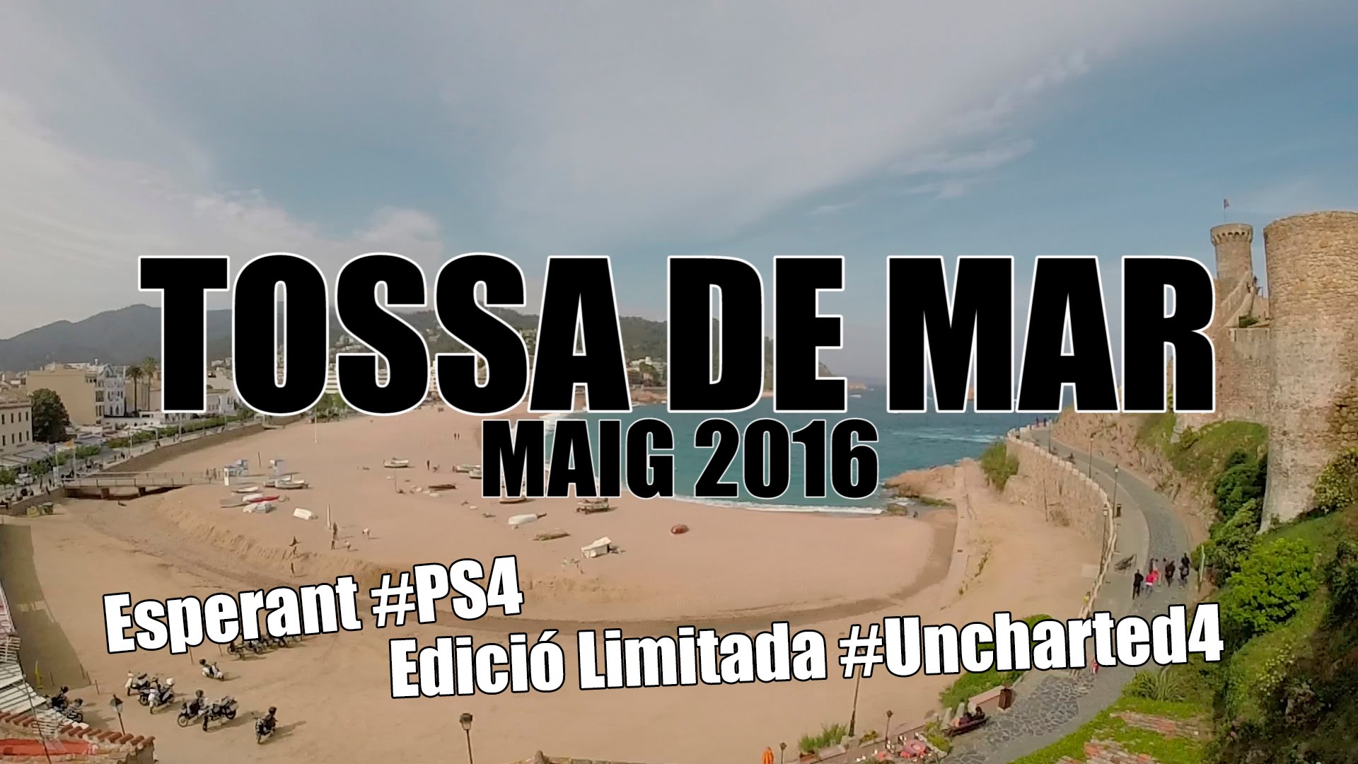 Esperant PS4 Edició Limitada Uncharted 4 a Tossa de Mar de Dev Id