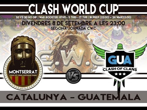 Catalunya vs Guatemala - Selecció Catalana de Clash of Clans - CWC jornada 2 de Dannides
