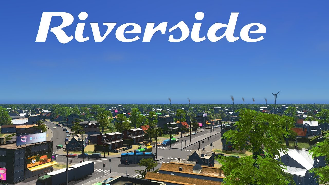 Visita a Riverside - Cities: Skylines - #YoutubersCatalans de Nil66