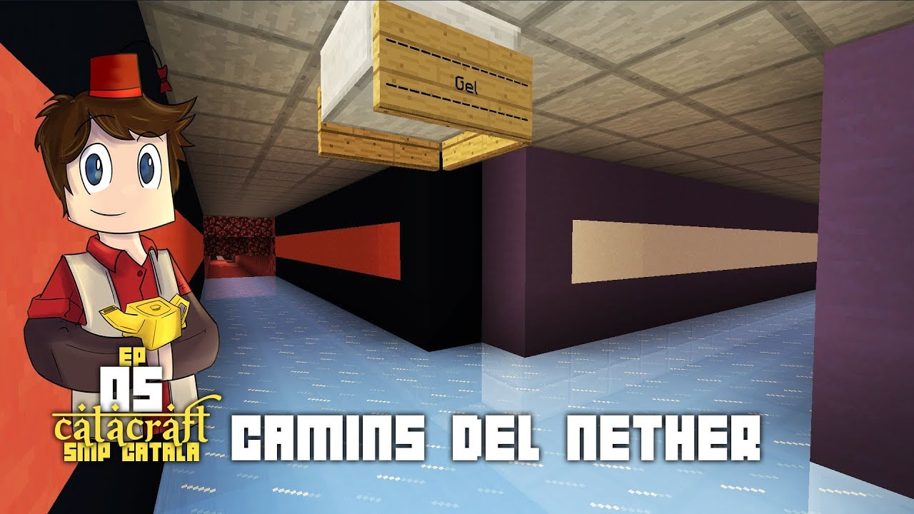 Catacraft 5 - Camins del nether - Minecraft SMP #youtuberscatalans de Filba in the USA