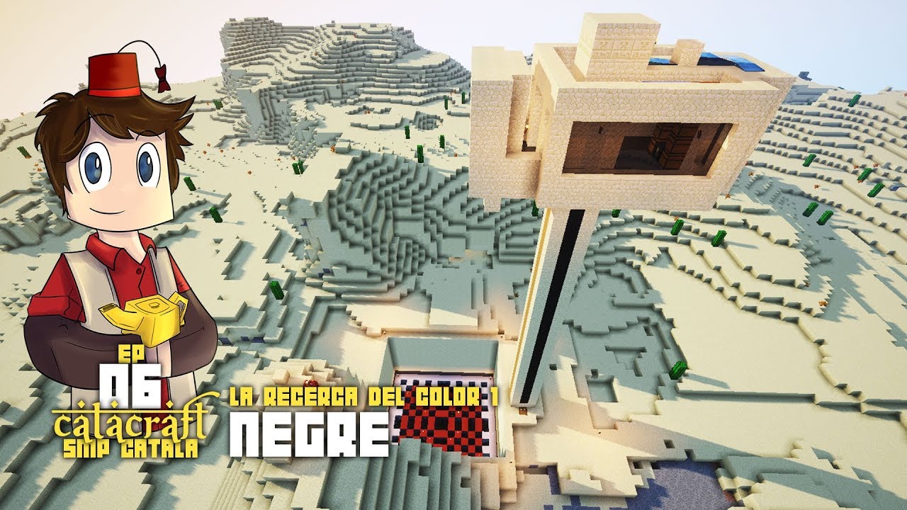 Catacraft 6 - Negre - Minecraft SMP #youtuberscatalans de Miquel Serrano DE POBLE