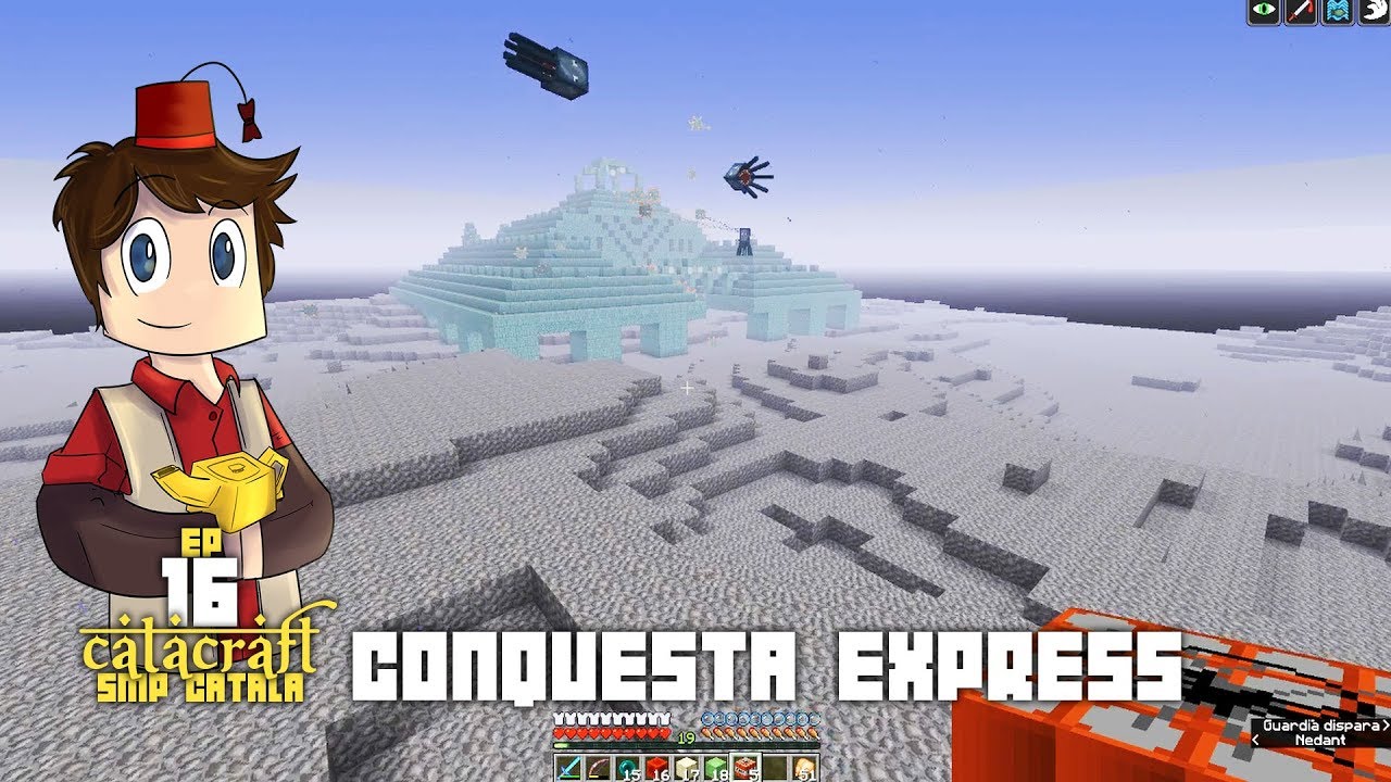 Catacraft 16 - Coquesta express - Minecraft SMP #youtuberscatalans de Xavalma