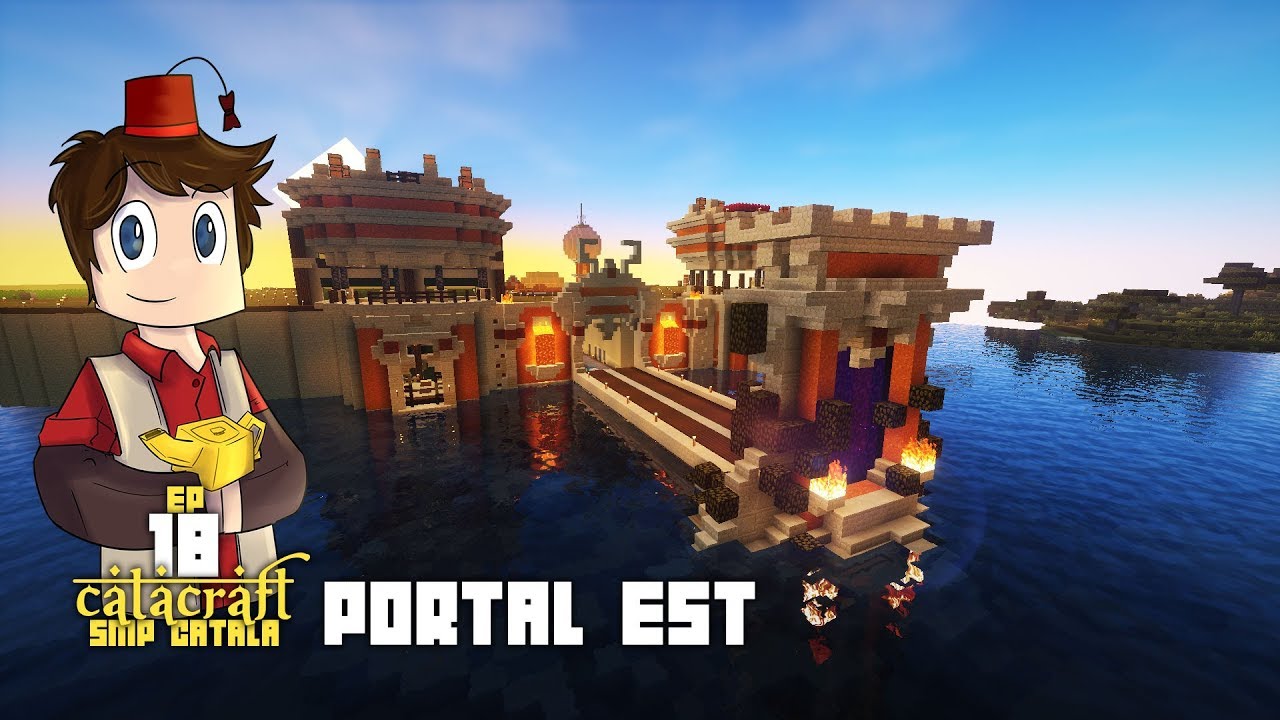 Catacraft 18 - Portal Est - Minecraft SMP #youtuberscatalans de ObsidianaMinecraft