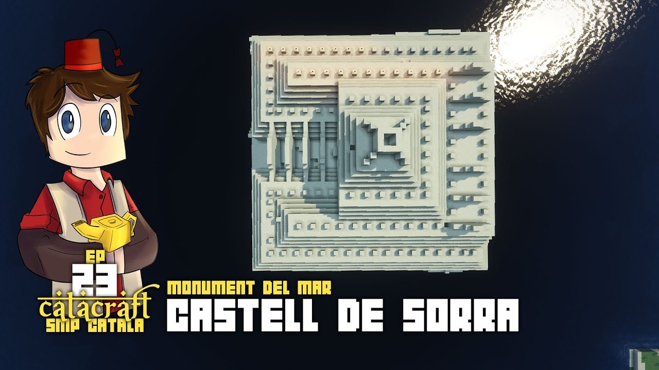 Catacraft 23 - Castell de sorra - Minecraft SMP #youtuberscatalans de ObsidianaMinecraft