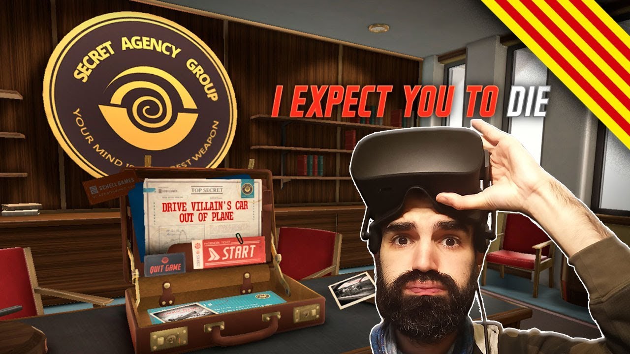 I expect you to die - vr roomescape realitat virtual oculus rift de Ganix