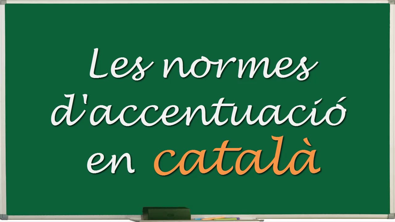 Les normes d'accentuació en català de Marc Cabrera Moron