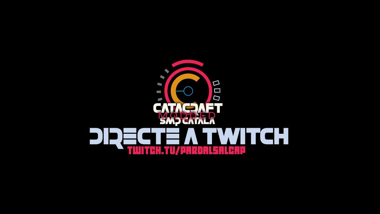 Estic en directe a Twitch - Catacraft Modded Minecraft de Dev Id