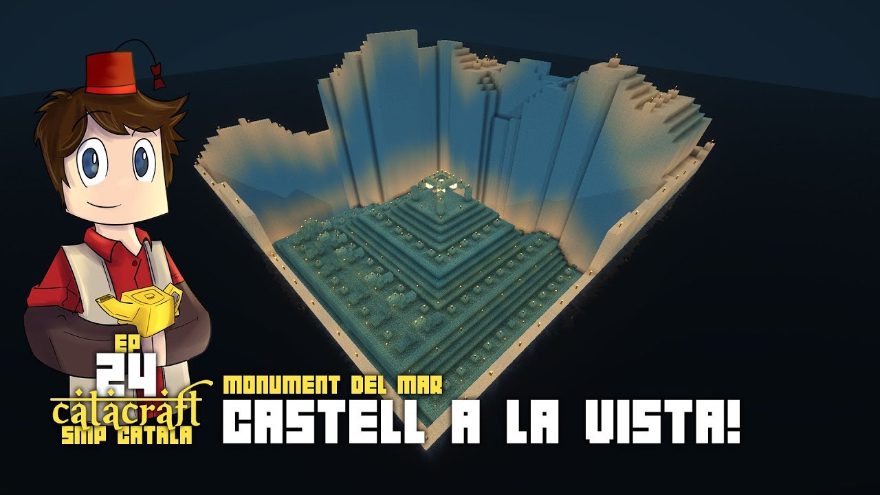 Catacraft 24 - Castell a la vista! - Minecraft SMP #youtuberscatalans de Ruaix Legal TV Advocat