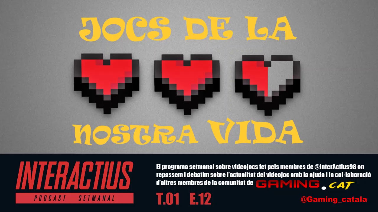 Podcast Interactius #12 - Especial "Jocs de la Nostra Vida" de Catajocs
