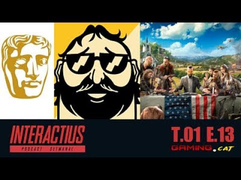 Podcast Interactius #13 - BAFTA, SteamSpy, FarCry5 de MugiwaraCat