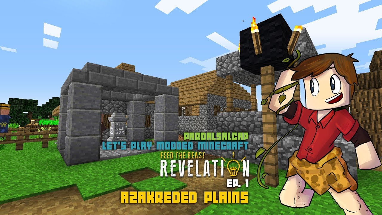 Azakreded Plains - Minecraft FTB Revelation Ep. 1 de Arandur