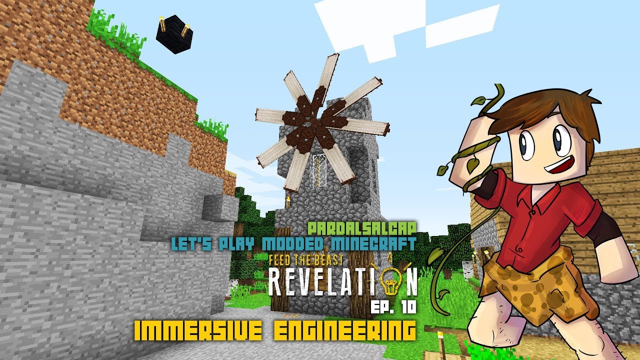 Immersive Engineering - Let's play Minecraft FTB Revelation ep.10 de ObsidianaMinecraft