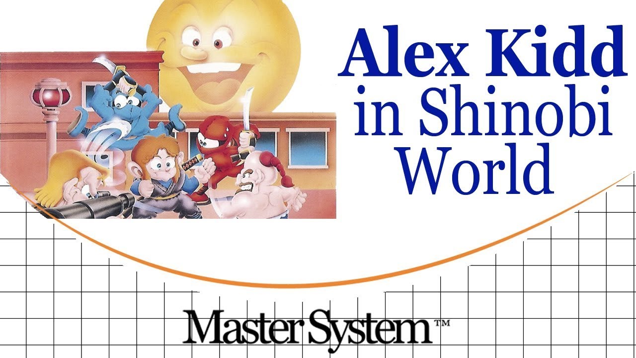L'Alex Kidd al món d'en Shinobi (Master System) de JordandelAlmendordan