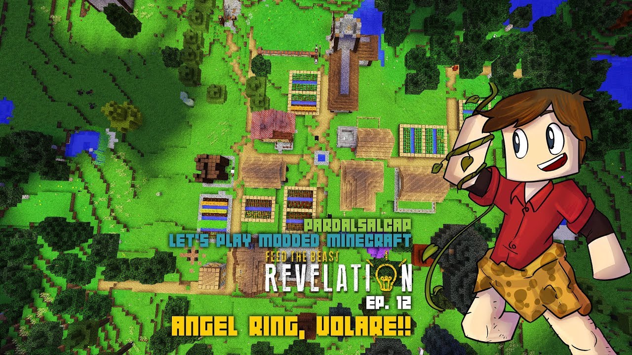 Angel Ring, Volare! - Let's play Minecraft FTB Revelation ep.12 de Rurru10