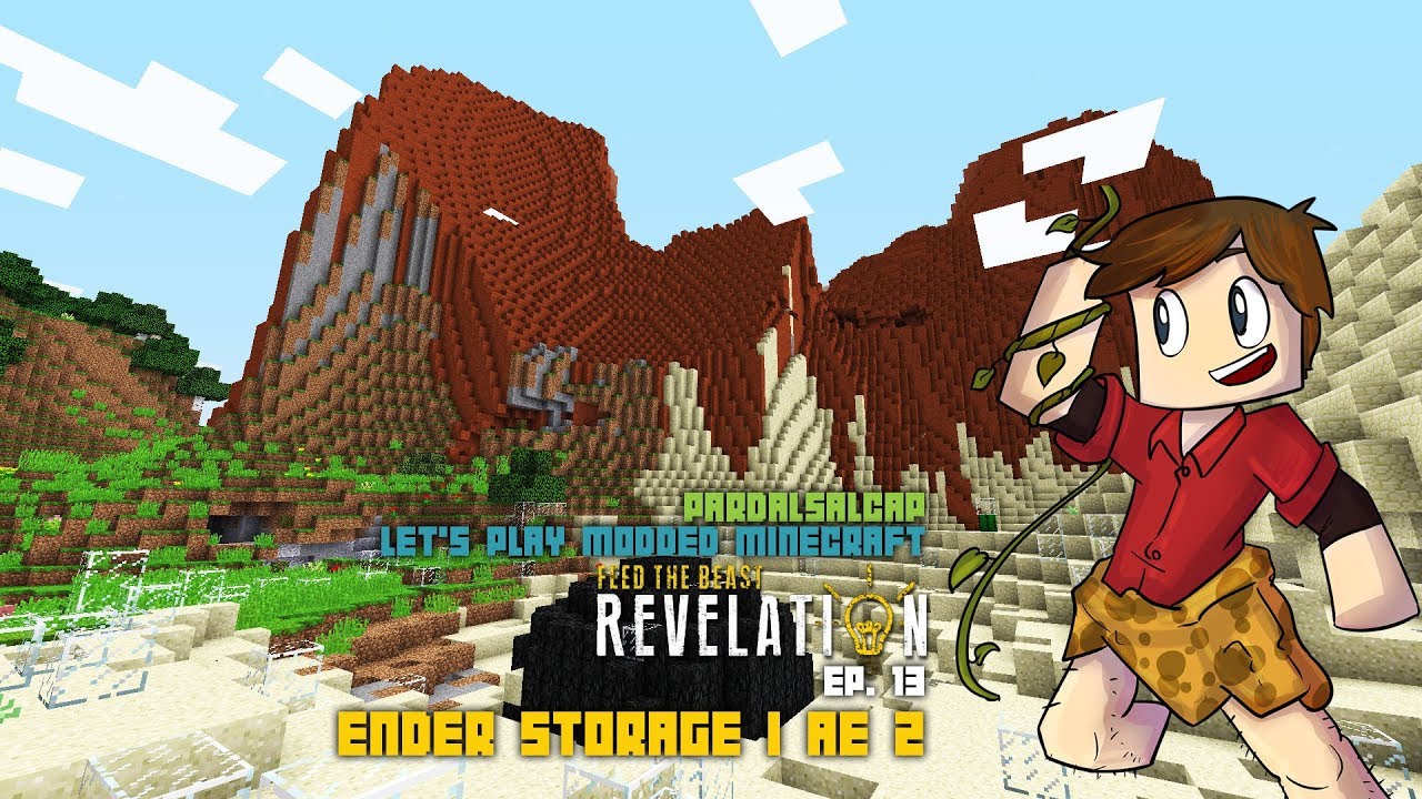 Ender Storage i AE2 - Let's play Minecraft FTB Revelation ep.13 de Les píndoles del profe