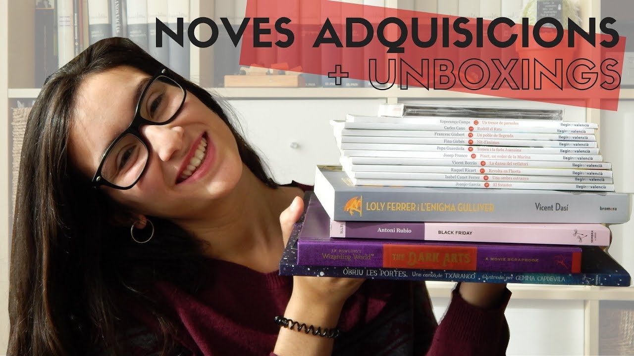 NOVES ADQUISICIONS + UNBOXING | Novembre i desembre de EscolaSantJordiBlog