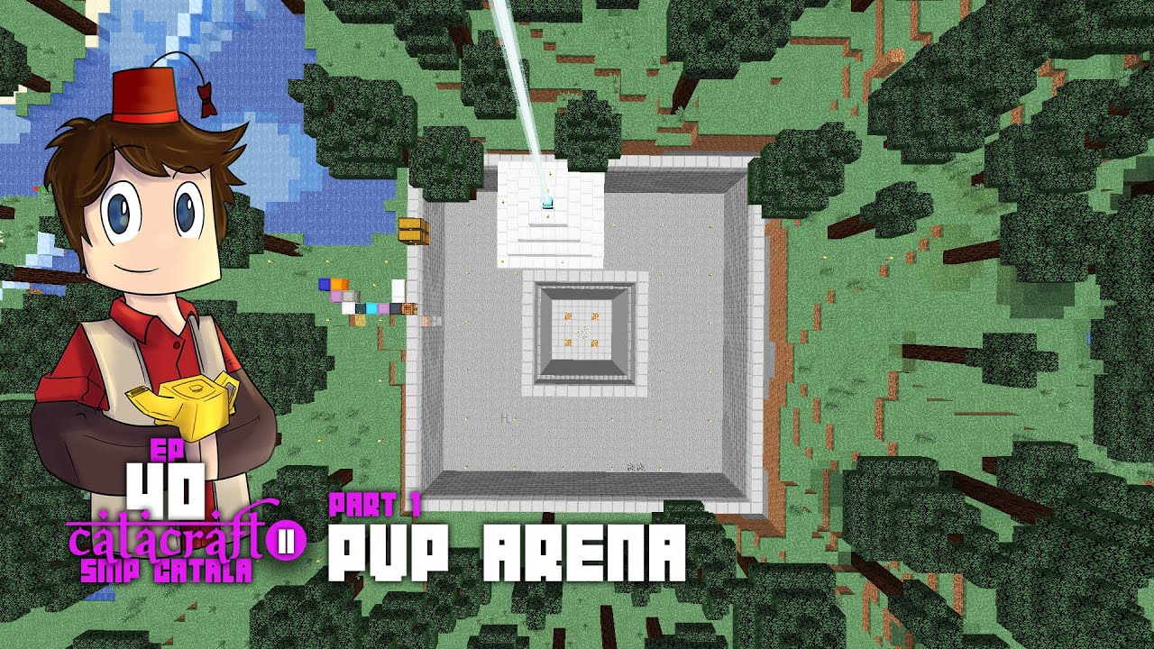 Catacraft 40 - PVP arena - Minecraft SMP de PlaVipCat
