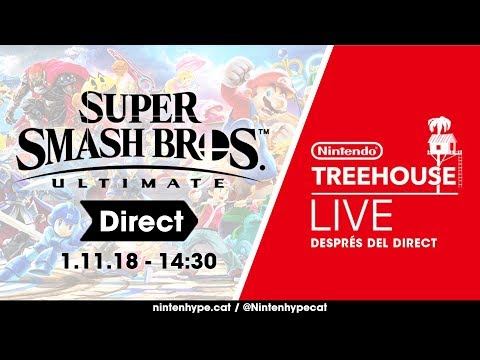[NTH DIRECT] Super Smash Bros. Ultimate + Nintendo Treehouse (01/11/2018) de Appocalipsi.cat