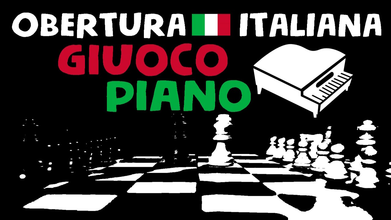 Obertura Italiana, Giuoco Piano (Linea principal) de La pissarra