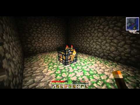 Minecraft - Explorando dungeons - P1 de ObsidianaMinecraft