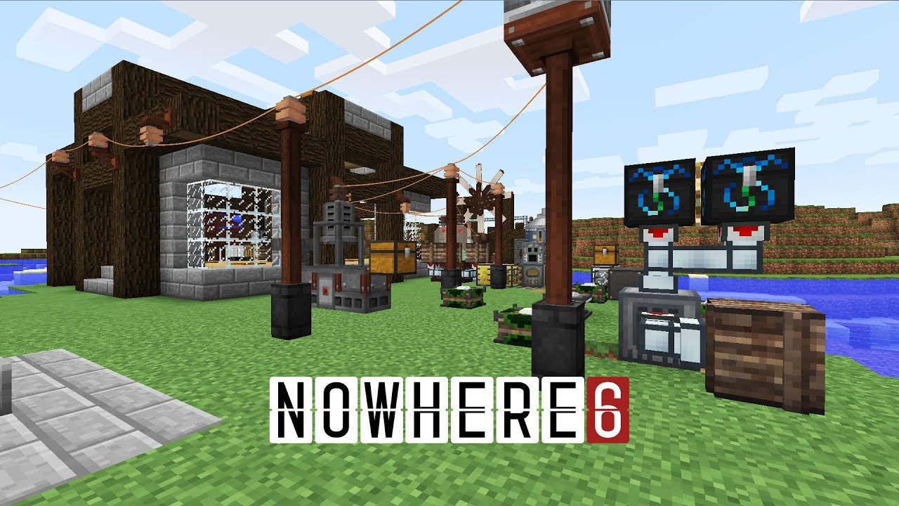 Automatizacions de steel i draconium - Nowhere Ep. 6 (Minecraft modpack) de ObsidianaMinecraft