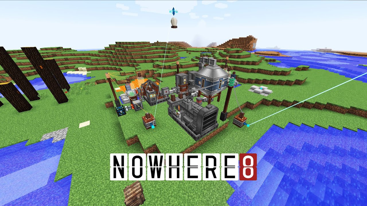 Diesel generator - Nowhere Ep. 8 (Minecraft modpack) de BarretinasPlays