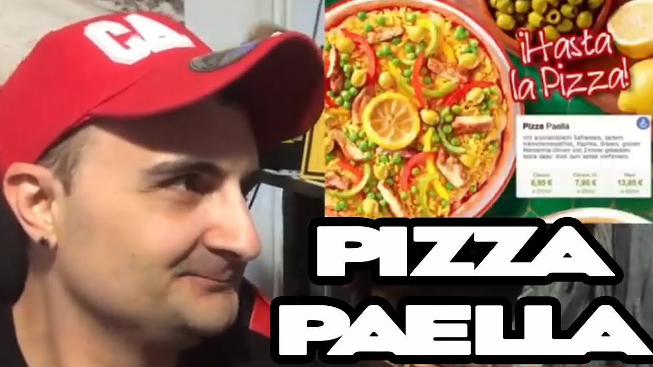 😱😱La PIZZA-PAELLA dels ALEMANS😱😱 de PotdePlom