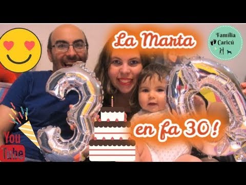 SORPRESA A LA MARTA PELS #30ANYS! | FAMÍLIA CARICÚ de Família Caricú