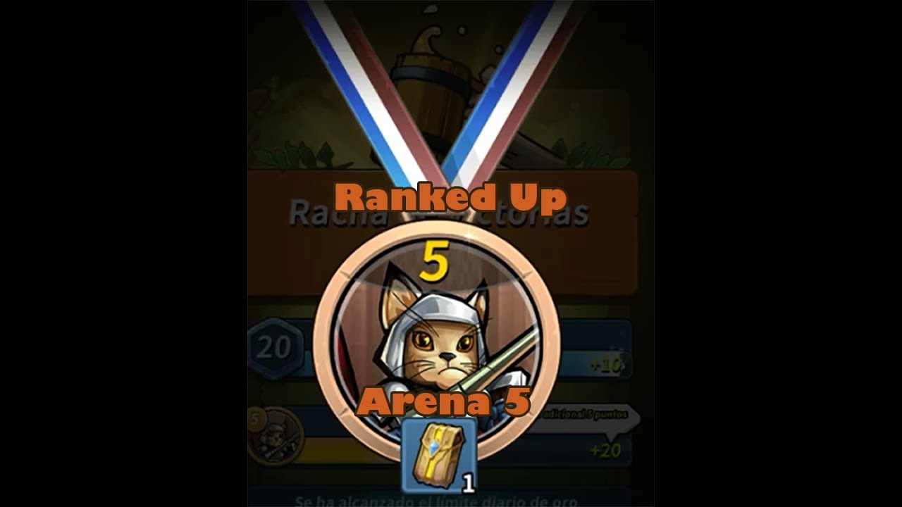 Ranked up Arena 5 Card Monsters de Naturx ND