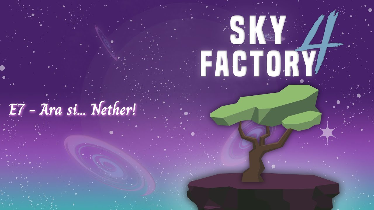sky factory 4 - ara si... Nether! de Fredolic2013