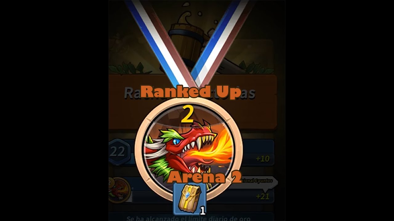 Ranked up Arena 2 Card Monsters Mobile de Dev Id
