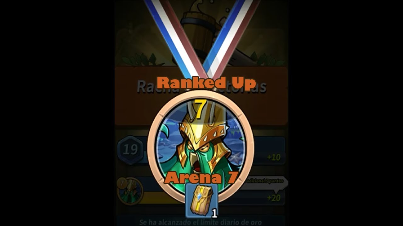 Ranked up Ranked Arena 7 Card Monsters Mobile de Catajocs