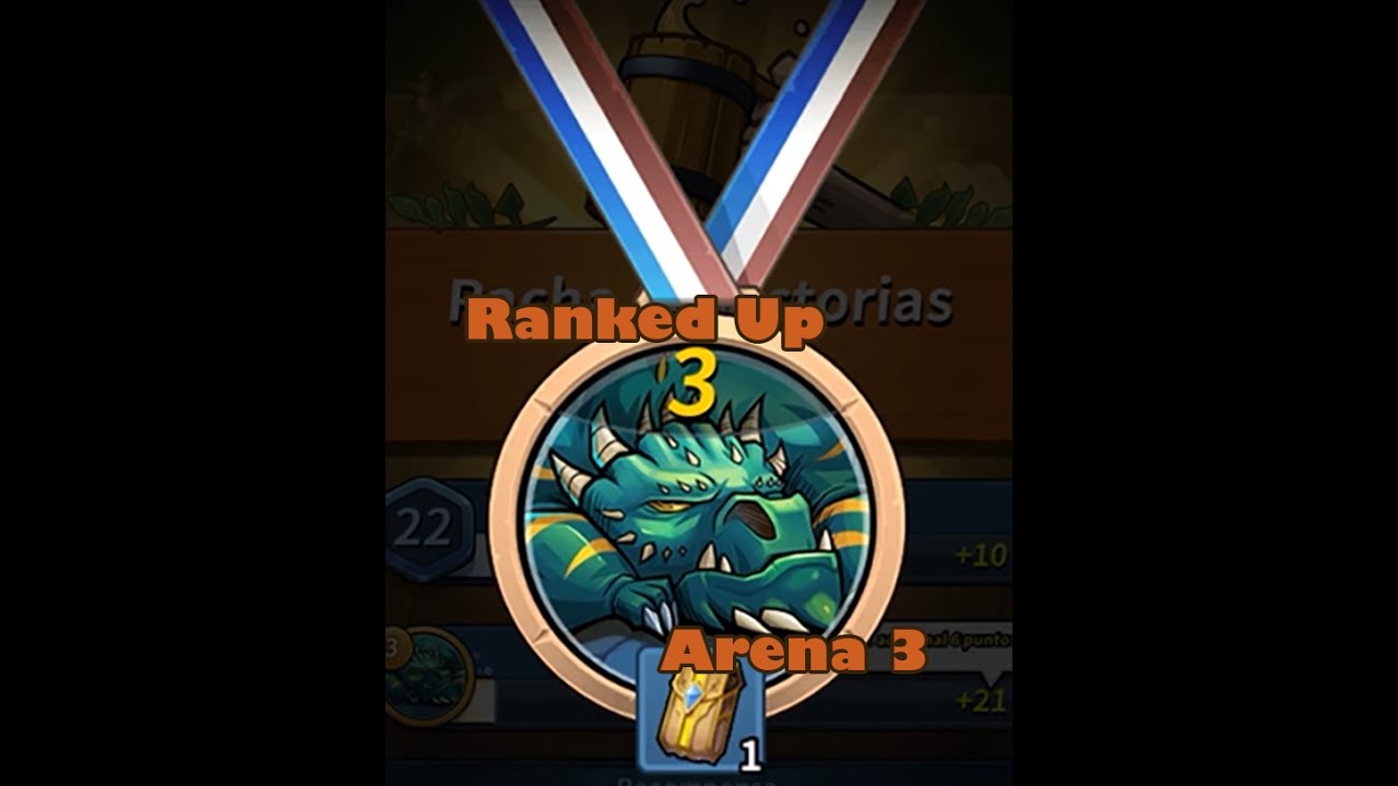 Ranked up Arena 3 Card Monsters Mobile de Naturx ND