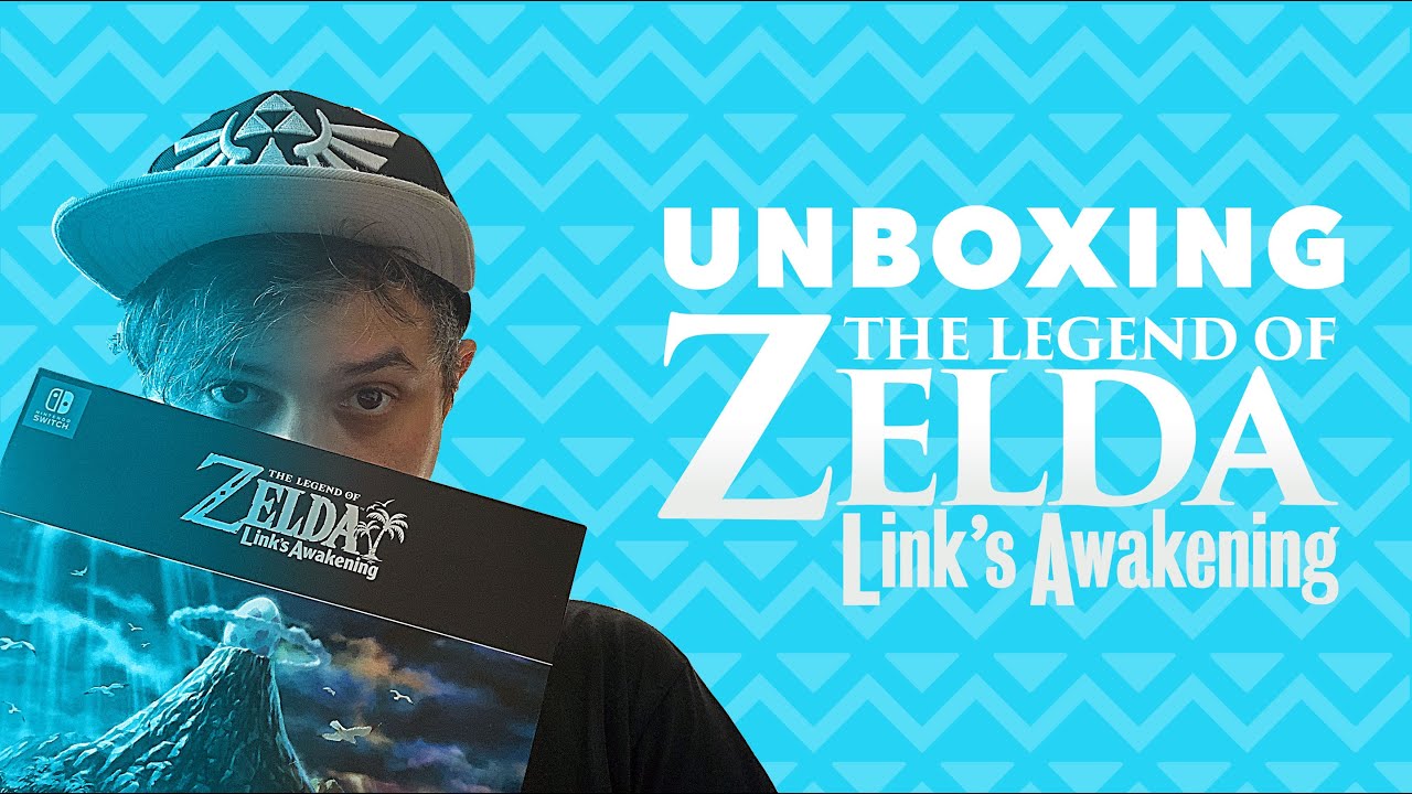 UNBOXING THE LEGEND OF ZELDA: LINK'S AWAKENING de Rockstr85